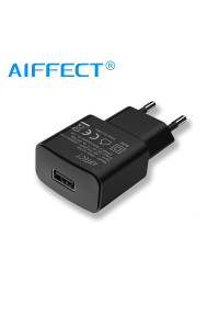 Зарядний пристрій USB Aiffect 1U BK 2A 10W