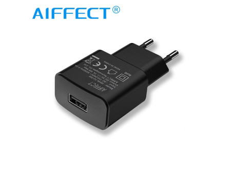 Зарядний пристрій USB Aiffect 1U BK 2A 10W