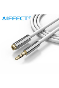 Подовжувач для навушників 3.5 мм Jack AUX AIFFECT AI AE2-BR10/15-WH