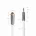 Удлинитель для наушников 3.5 мм Jack AUX AIFFECT AI AE2-BR10/15-WH