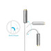 Удлинитель для наушников 3.5 мм Jack AUX AIFFECT AI AE2-BR10/15-WH