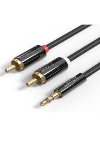 Кабель 2 RCA 3.5 мм Aiffect AI AR1-BK 2 метра