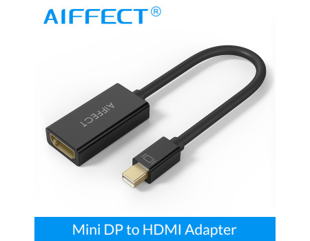 Перехідник Mini DisplayPort HDMI Thunderbolt 2 Aiffect AI CTH21BR02