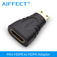Переходник HDMI Mini HDMI 4К AIFFECT AI MHPBL
