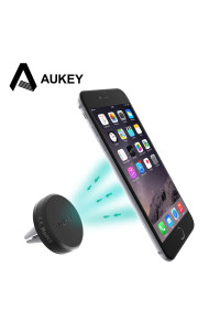 Магнитный держатель для телефона в машину AUKEY Black