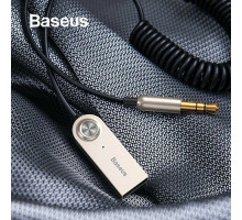 Baseus Bluetooth адаптер Hands Free для авто AUX 3.5 мм Bluetooth v5 (BA01-01) 