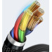 Кабель Type C Type C 5A 100W PD QC 3.0 Baseus Black