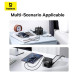  Зарядная станция-удлинитель Baseus GaN 7-в-1 30W 3 розетки 4000W 1.5 м