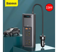 Інвертор Baseus 150W Inverter 12 220V Type-C 30W+USB 30W PD3.0 QC4.0 для авто