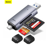 Картридер для SD карты и microSD Type-C USB 3.0 Baseus
