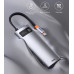 USB хаб Baseus 8-в-1 Type-C HDMI 4k 60hz 3 USB 3.0 PD 100W RJ45 LAN картрідер (BS-OH101)