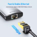 USB хаб Baseus 8-в-1 Type-C HDMI 4k 60hz 3 USB 3.0 PD 100W RJ45 LAN картрідер (BS-OH101)