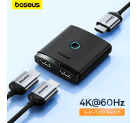 Двунаправленный HDMI Switch переключатель коммутатор сплиттер 2 в 1 Baseus 4k 60hz