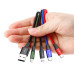 Кабель 4 в 1 Type-C-2 шт/ Micro USB/ Lightning 3.5А Baseus CA1T4-E01 1.2 м 