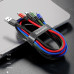 Кабель 4 в 1 Type-C-2 шт/ Micro USB/ Lightning 3.5А Baseus CA1T4-E01 1.2 м 