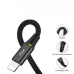 Кабель 4 в 1 Type-C/Micro USB (2 шт) /Lightning 3.5А Baseus CA1T4-F01 1.2 м