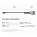 Кабель 4 в 1 Type-C/Micro USB (2 шт) /Lightning 3.5А Baseus CA1T4-F01 1.2 м