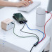 Кабель 4 в 1 Type-C/Micro USB (2 шт) /Lightning 3.5А Baseus CA1T4-F01 1.2 м