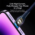 USB кабель Baseus Glimmer Series Lightning для iPhone 14 13 12 11 с подсветкой 1 м