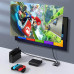 Двунаправленный HDMI переключатель 2 в 1 Switcher Matrix Baseus 4k 60hz (CAHUB-BC0G)