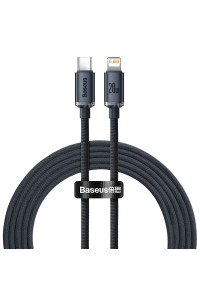 Кабель Baseus Type-C to Lightning PD 20W 1.2 м для iPhone 14 13 12 11 (CAJY000201)