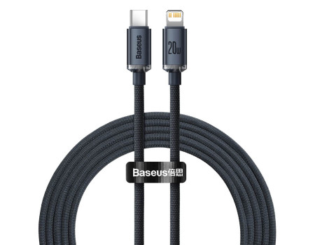 Кабель Baseus Type-C to Lightning PD 20W 1.2 м для iPhone 14 13 12 11 (CAJY000201)