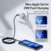 Кабель Baseus Type-C to Lightning PD 20W 1.2 м для iPhone 14 13 12 11 (CAJY000201)