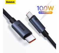  Кабель Baseus Type-C Type-C PD 100W 5A для Xiaomi Samsung MacBook