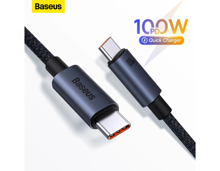  Кабель Baseus Type-C Type-C PD 100W 5A для Xiaomi Samsung MacBook