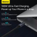  Кабель Baseus Type-C Type-C PD 100W 5A для Xiaomi Samsung MacBook