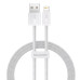 Кабель Baseus Dynamic Series Fast Charging USB Lightning 2.4A Белый