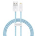 Кабель Baseus Dynamic Series для iPhone 14 13 12 11 2.4A USB Lightning блакитний