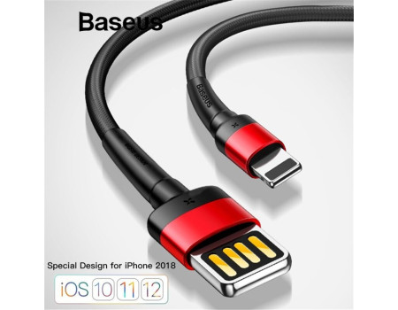 Кабель lightning для iPhone реверсивный Baseus CALKLF-i91