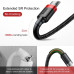 Кабель Micro USB двосторонній Baseus 2.4A Quick Charge