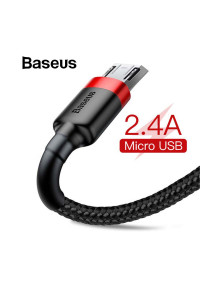 Кабель Micro USB двосторонній Baseus 2.4A Quick Charge
