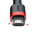 Кабель Micro USB двосторонній Baseus 2.4A Quick Charge