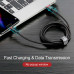 Кабель Micro USB двосторонній Baseus 2.4A Quick Charge