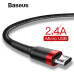Кабель Micro USB двосторонній Baseus 2.4A Quick Charge