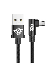 Кабель Baseus Micro USB 90° MVP реверсивний (CAMMVP-A01)