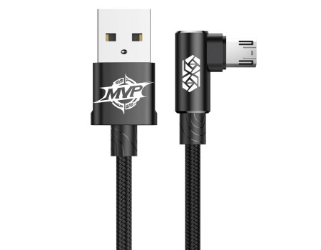 Кабель Baseus Micro USB 90° MVP реверсивний (CAMMVP-A01)