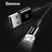 Кабель Micro USB Baseus реверсивний з LED підсвічуванням