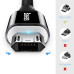 Кабель Micro USB Baseus реверсивний з LED підсвічуванням