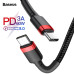 Кабель Type-C Type-C PD 3A 60W QC 3.0 Baseus G91/ H91/ J91/ I91/MA91