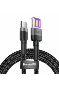 Кабель для быстрой зарядки USB Type-C 5A 40W Baseus Quick Charge 3.0 (CATKLF-QG1)