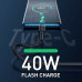Кабель для быстрой зарядки USB Type-C 5A 40W Baseus Quick Charge 3.0 (CATKLF-QG1)