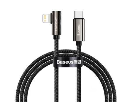 Кабель Baseus Legend Series Elbow Type-C Lightning PD 20W для iPhone 14/13/12 1 м (CATLCS-01)