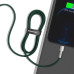 Кабель Baseus Cafule Series Metal Type-C Lightning PD 20W 1 метр для iPhone iPad