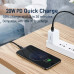 Кабель Type C Lightning Baseus 20W PD Fast Charging Gray Black 1 м (CATLKLF-FG1)