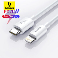 Кабель Type-C Lightning PD 20W Baseus для iPhone 14 13 12 11 X 1.5 м (CATLZJ-02)
