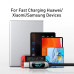 Кабель Baseus 100W Type-C Type-C з Ваттметром Тестером Display Fast Charging для Смартфону Ноутбука